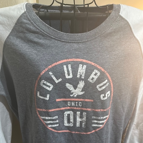 Gray and White Columbus Ohio Sweatshirt - Picture 3 of 8